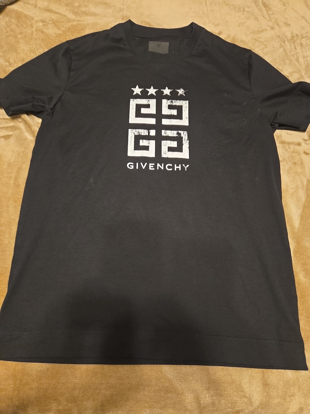 Givenchy Men’s Black Logo T-Shirt